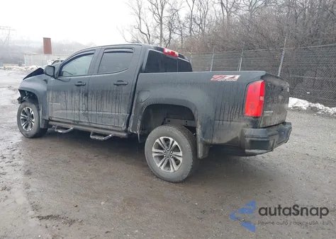 2021 Chevrolet Colorado 4Wd Short Box Z71 from USA, damaged, VIN 1GCGTDEN7M1156750